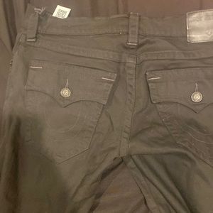 True religion blackout genius relaxed slim jeans